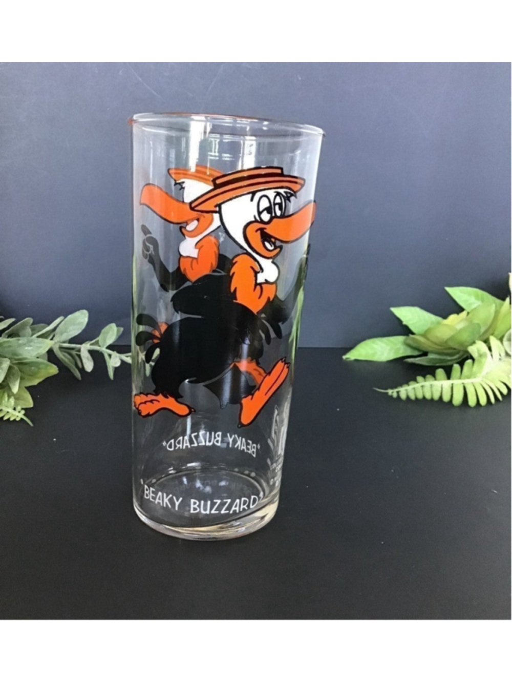 Vintage Beaky Buzzard Pepsi Collector Series Glass